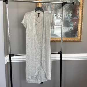 NWOT. Soma Cap Sleeve Open Duster